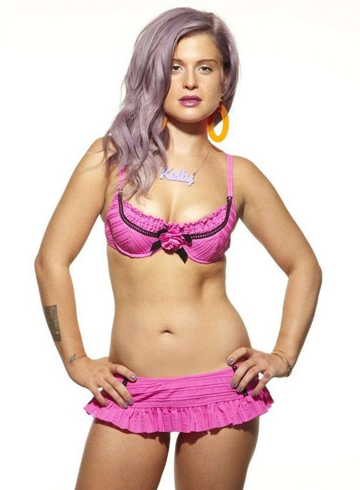 Kelly Osbourne Wearing a Bikini in Cosmopolitan Body